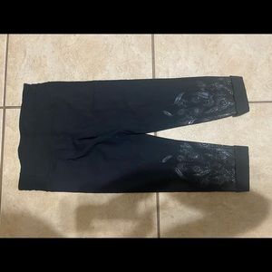 Lululemon peacock feather leggings